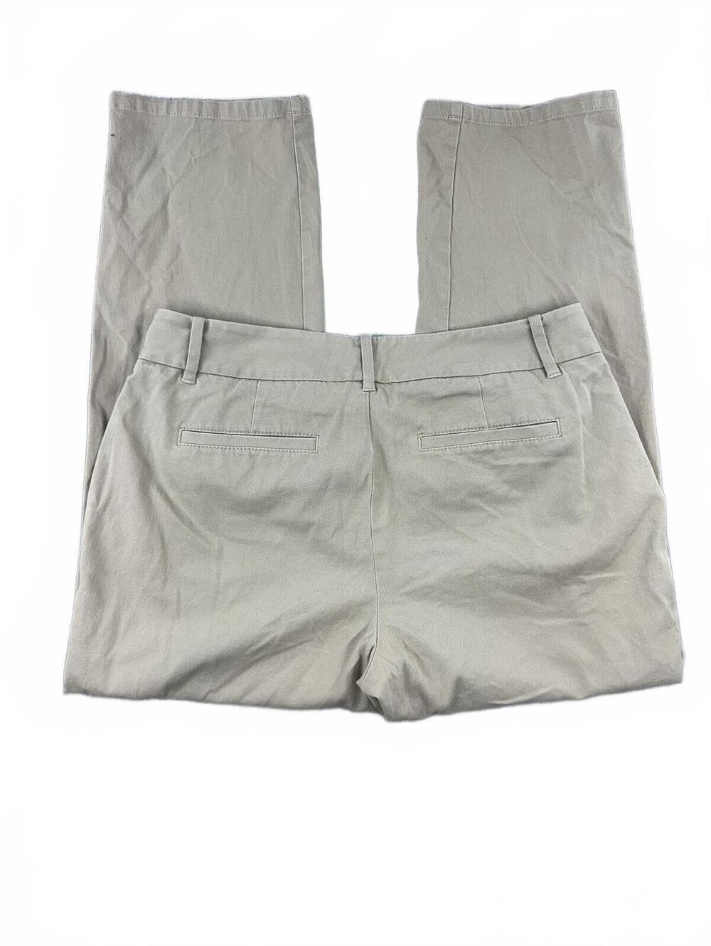 Eddie Bauer Classic Khaki Mercer Fit Pants Beige Tan Cotton Casual & Work